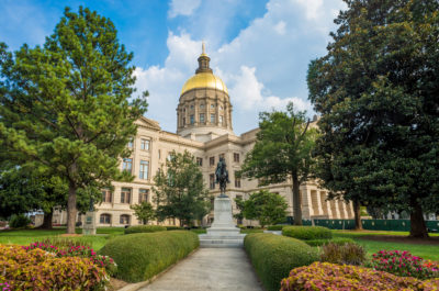 Georgia state capitol in Atlanta